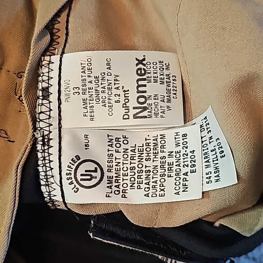 Bulwark fr pants
